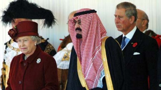 British and Saudi Royals
