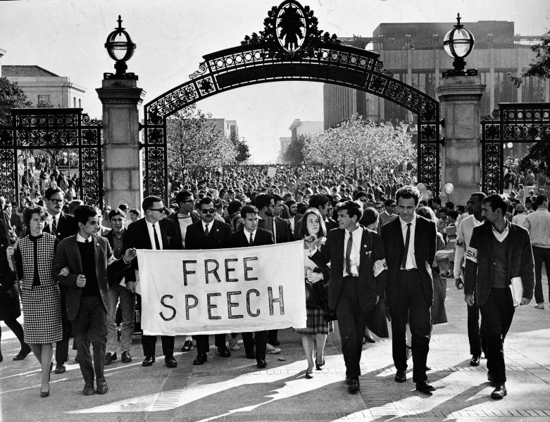 Free speech march